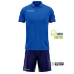 Ensemble polo et short givova street - royal / marino - 3xl