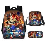 Ensemble sacs enfants - vitata - sonic - sac à bandoulière - trousse - nylon oxford Ensemble sacs enfants - vitata - sonic - sac à bandoulière - trousse - nylon oxford
