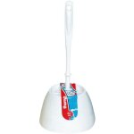 Ensemble sanitaire blanc brosse boule et pot - brosserie thomas - 361b