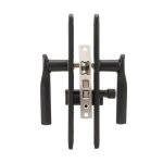 Ensemble de serrure de porte - vvikizy - acier inoxydable - 3 points - antirouille - s�curit� 4