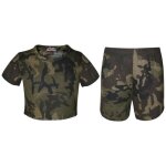 Ensemble t - shirt court shorts camouflage pour enfants filles - marque - mod�le - vert - enfant - fille ...