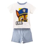 Ensemble t - shirt et short b�b� - cerda - paw patrol - beige - 18 mois - french terry