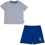 Ensemble t - shirt + short bb garon - equipe de france de football - fff - coton - manches courtes ...