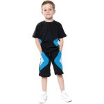 Ensemble t - shirt et short - mixte - 100% coton - panneaux contrastants - taille �lastique - 5 � 13 ...