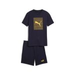 Ensemble t - shirt et short puma ess logo lab b