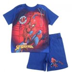 Ensemble t - shirt et short spiderman bleu - marvel - spiderman - bleu - garçon - 100 % coton Ensemble t - shirt et short spiderman bleu - marvel - spiderman - bleu - garçon - 100 % coton