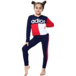 Ensemble t - shirt et trouser  capuche imprim adios pour fille 7 - 13 ans
