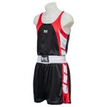 Ensemble short débardeur boxe anglaise adulte - metal boxe - noir - respirant - boxe - kick - boxing Ensemble short débardeur boxe anglaise adulte - metal boxe - noir - respirant - boxe - kick - boxing