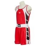 Ensemble short debardeur boxe anglaise adulte rouge new Ensemble short debardeur boxe anglaise adulte rouge new