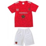 Ensemble short et maillot de foot - maroc - 100% polyester - taille 4  14 ans - garon