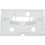 Socle et bras levier pour d�clenchement plaque de commande r�servoir wc 535 encastr�