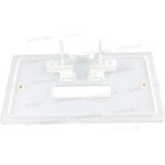 Cadre de fixation - siamp - btichasse 500 - blanc - plastique - dclenchement wc
