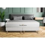Ensemble sommier matelas 160x200 lancaster ressorts ensachés et mémoire de forme - 22 cm - ferme - double ... Ensemble sommier matelas 160x200 lancaster ressorts ensachés et mémoire de forme - 22 cm - ferme - double ...