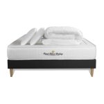 Pack 180x200 matelas lancaster ressorts ensachés et mémoire de forme + sommier kit + couette + 2 oreillers ... Pack 180x200 matelas lancaster ressorts ensachés et mémoire de forme + sommier kit + couette + 2 oreillers ...