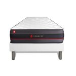 Ensemble sommier + matelas regen � m�moire de forme 90x190