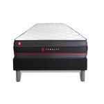 Ensemble sommier + matelas regen � m�moire de forme 90x200