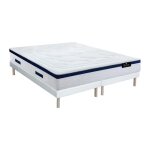 Ensemble sommier + matelas ressorts ensach�s m�moire de forme dessin plac� marquis de dreamea - �p. 30cm ...