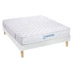 Ensemble sommier + matelas ressorts ensach�s prestige de dreamea 140 x 190 cm