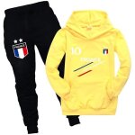 Ensembles de sport jogging garçon survêtement de football france 2 étoiles enfant manches longues sweat ... Ensembles de sport jogging garçon survêtement de football france 2 étoiles enfant manches longues sweat ...