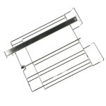 Ensemble support de rails droite dorigine four cuisini�re dg94 - 01403b samsung