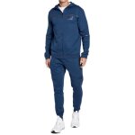 Ensemble de surv�tement - ea7 emporio armani - bleu marine - manches longues - mixte - respirant