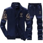 Ensemble de survtement pais pour homme - bleu - sport fitness - manches longues