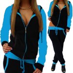Ensemble surv�tement femmes 2 pi�ces sportswear - type blue - multisport - manches longues