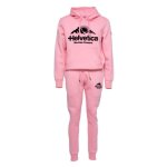 Ensemble de survtement - helvetica - amsterdam - rose - col  capuche - manches longues
