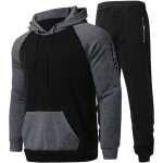 Ensemble survtement hommes 2 pices sweat - shirt pantalon de jogging sportif mode dcontracte haut ...