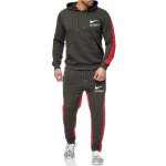 Ensemble de survêtement marque homme ensemble deux pièces Épissage pantalon de gymnastique haut mode ... Ensemble de survêtement marque homme ensemble deux pièces Épissage pantalon de gymnastique haut mode ...