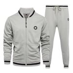 Ensemble de survtement homme - gris - manches longues - multisport