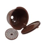 Ensemble de tasses de filtre à dosette de capsule de café réutilisables avec brosse à cuillère pour dolce ... Ensemble de tasses de filtre à dosette de capsule de café réutilisables avec brosse à cuillère pour dolce ...