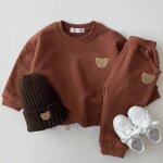 Ensemble de vêtements dautomne pour bébés - ecelen - sweat - shirt et pantalon de sport - coton - mixte ... Ensemble de vêtements dautomne pour bébés - ecelen - sweat - shirt et pantalon de sport - coton - mixte ...