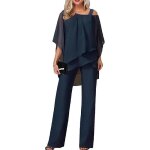 Ensemble de vetements femme 2 pices costume de soire cocktail bal 3 / 4 courte et taille haute costume ...