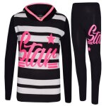 Ensemble de vêtements - filles - t - shirt court à capuche et legging - imprimé étoile - 7 - 13 ans - ... Ensemble de vêtements - filles - t - shirt court à capuche et legging - imprimé étoile - 7 - 13 ans - ...