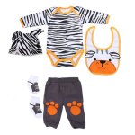 Ensemble de v�tements de poup�e ours - vvikizy - simulation pour b�b� - ray� - enfant - mixte