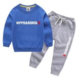 Ensemble v�tement sport gar�on - marque - mod�le - taille elastique - manches longues - bleu