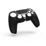 Enveloppe de protection - hama - manette ps5 - noir - ajustement parfait - protection tactile