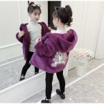 Épais garder au chaud veste dhiver pour filles gr lh0928ugsjakt12g violet1 Épais garder au chaud veste dhiver pour filles gr lh0928ugsjakt12g violet1