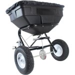 pandeur rotatif  tracter turfmaster - 56 kg - compost graine et sel de dneigement