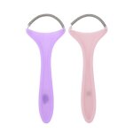 �pilateur facial � ressort - omabeta - 2 pi�ces - portable - acier inoxydable - ergonomique