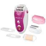 Epilateur - rowenta - silence soft ep 5660 - 24 pinces - fonctionnement sans fil - autonomie 40 min