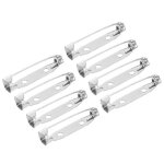 pingle de sret sourcing map 30mm broche fermoir pingle dos pour id badges nom cartes tiquettes diy ...