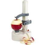 Éplucheur électrique express pour fruits et légumes - hauteur réglable jusquà 16 cm - pzl concept Éplucheur électrique express pour fruits et légumes - hauteur réglable jusquà 16 cm - pzl concept