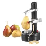 Éplucheur inoxydable automatique de machine à éplucher électrique tournant pour des légumes et des fruits ... Éplucheur inoxydable automatique de machine à éplucher électrique tournant pour des légumes et des fruits ...