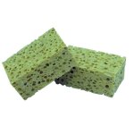 Eponge v�g�tale gros travaux - spontex azella 75 - sachet de 5 -