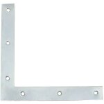 Equerre - afbat - 20x2 l. 120 - acier zingu - blanc - ttes carres