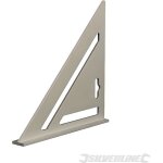 Equerre de charpentier en aluminium - silverline - 185 mm - graduations impériales - table de conversion ... Equerre de charpentier en aluminium - silverline - 185 mm - graduations impériales - table de conversion ...