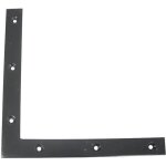 Equerre d�coup�e frais�e - afbat - 25x4 - acier - 90� - noir