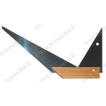 Equerre double onglet - outifrance - r�f 1160 - acier - angle et niveau